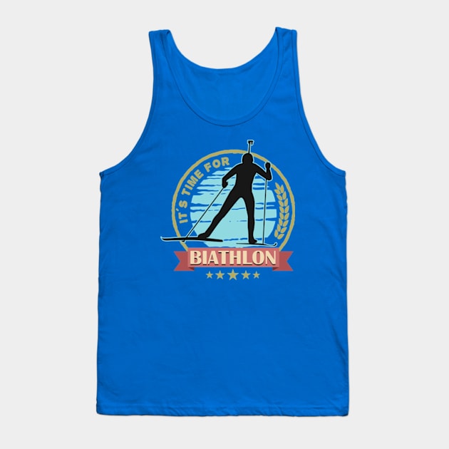 Biathlon Sport Sport Winter Sports Tank Top by Hariolf´s Mega Store